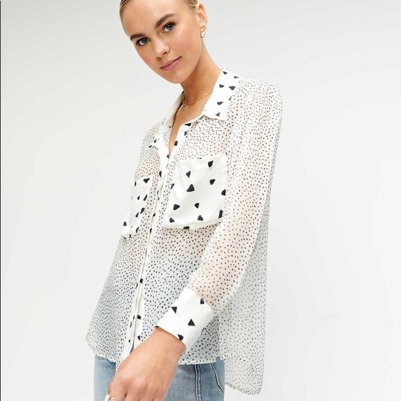 7 for all mankind Patch Pocket Blouse - Picture 4 of 6